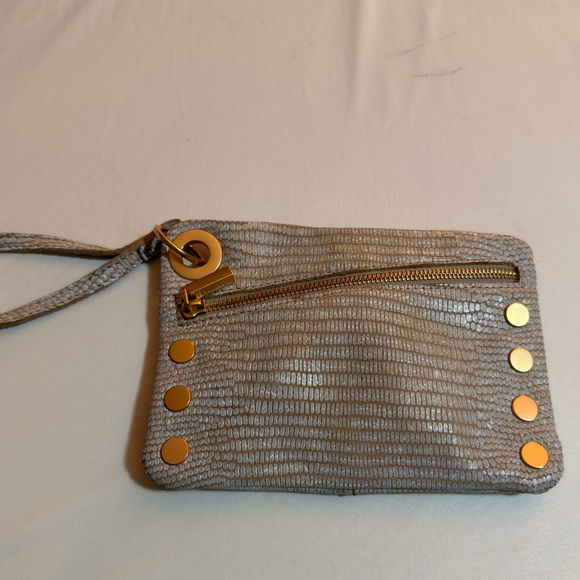 Hammitt Nash Small Wristlet Clutch Crossbody Reptile Snakeskin - Picture 8 of 8